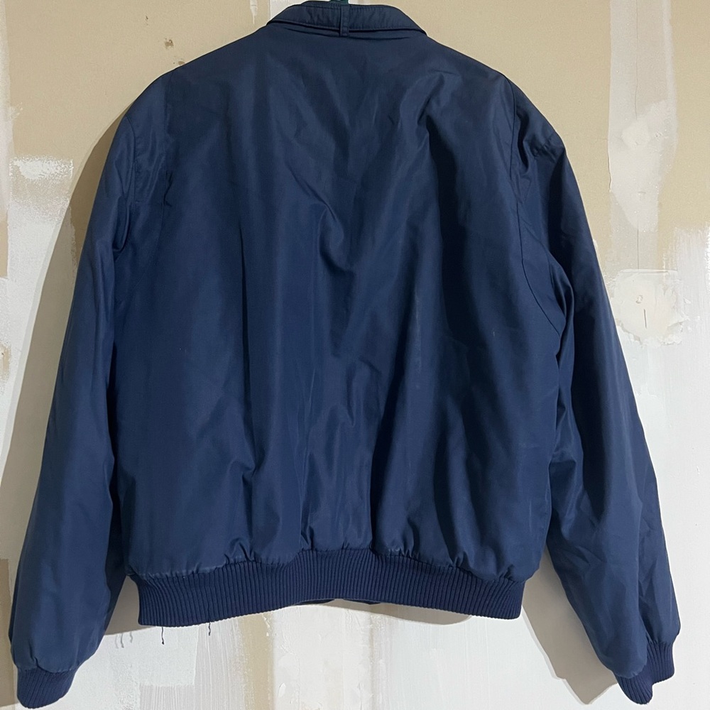 Navy blue members only coat